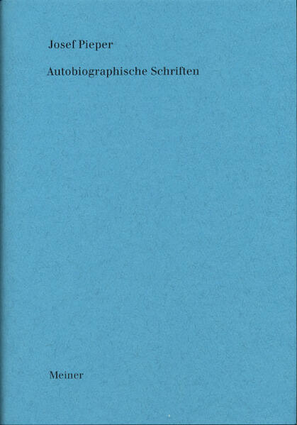 Autobiographische Schriften