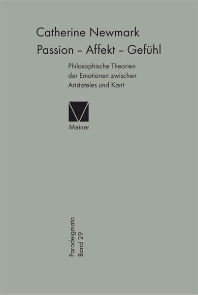 Passion – Affekt – Gefühl