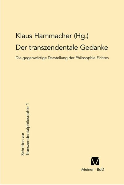 Der transzendentale Gedanke