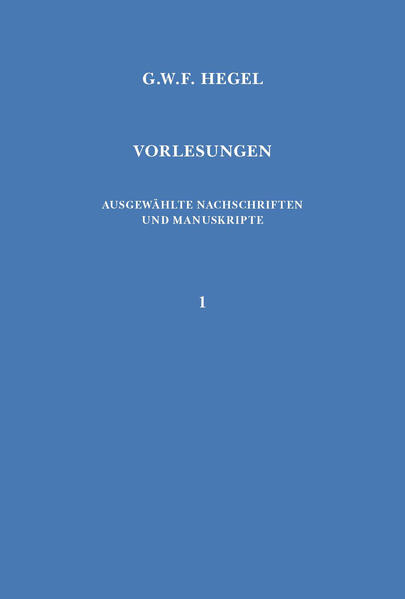 Vorlesungen über Naturrecht und Staatswissenschaft