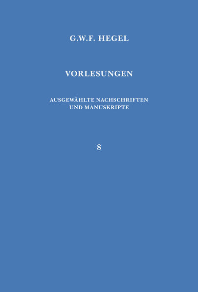 Vorlesungen über die Geschichte der Philosophie. Teil 3