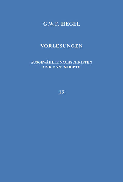 Vorlesungen über die Philosophie des Geistes