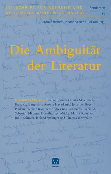 Die Ambiguität der Literatur