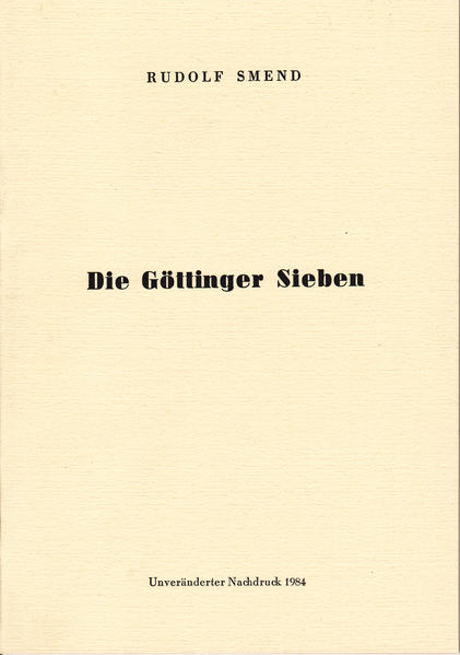 Die Göttinger Sieben