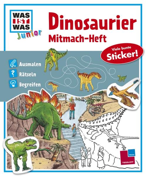 Mitmach-Heft Dinosaurier