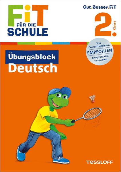 Fit für die Schule: Übungsblock Deutsch. 2. Klasse
