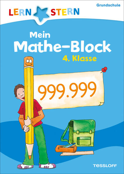 LERNSTERN Mein Mathe-Malblock 4. Klasse