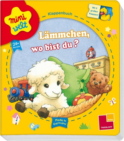 Miniwelt: Klappenbuch. Lämmchen, wo bist du?