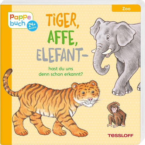 Tiger, Affe, Elefant - hast du uns denn schon erkannt?