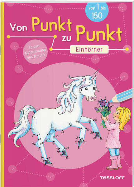 Von Punkt zu Punkt. Einhörner