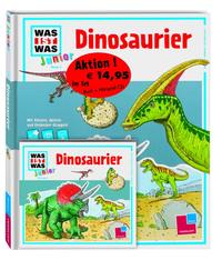 WAS IST WAS Junior Set: Dinosaurier Buch & Hörspiel-CD