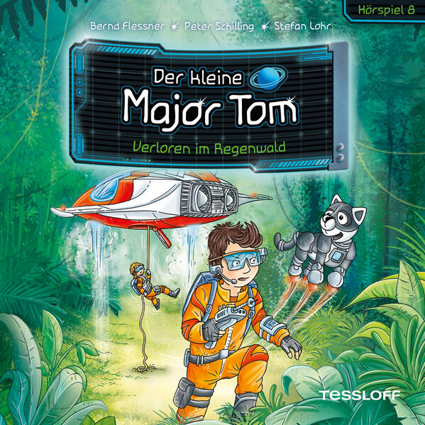 Der kleine Major Tom. Hörspiel 8. Verloren im Regenwald