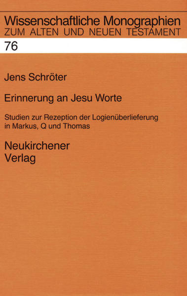 Erinnerung an Jesu Worte