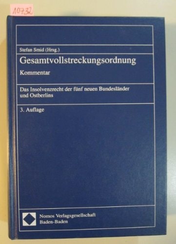 Gesamtvollstreckungsordnung Kommentar