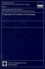Corporate Governance in Germany