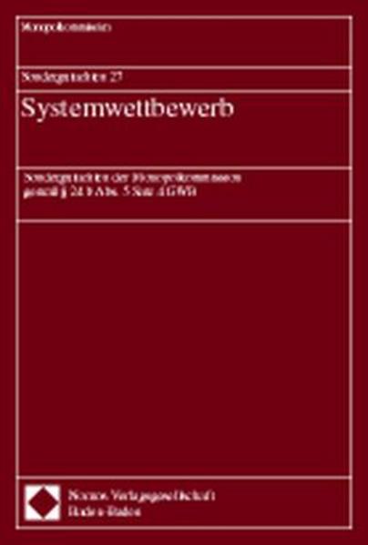 Sondergutachten 27. Systemwettbewerb