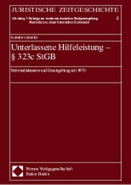 Unterlassene Hilfeleistung - § 323c StGB