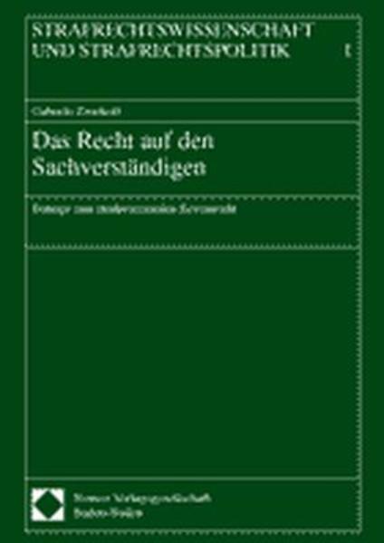Das Recht auf den Sachverständigen
