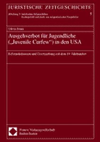Ausgehverbot für Jugendliche ("Juvenile Curfew") in den USA