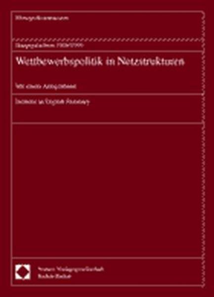 Hauptgutachten 1998/1999 - Wettbewerbspolitik in Netzstrukturen