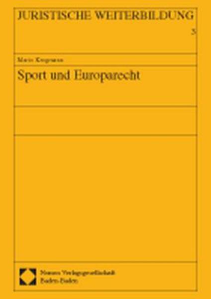 Sport und Europarecht