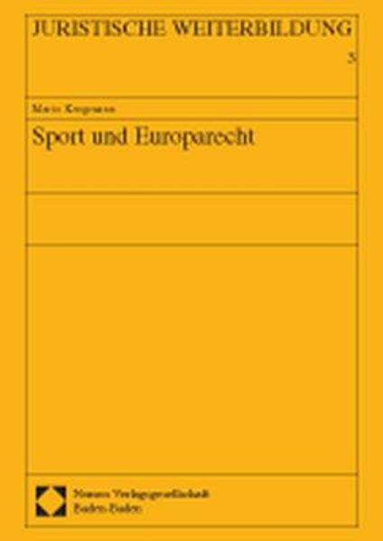 Sport und Europarecht