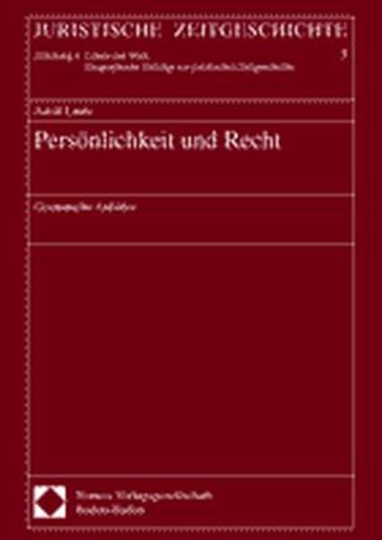 Persönlichkeit und Recht