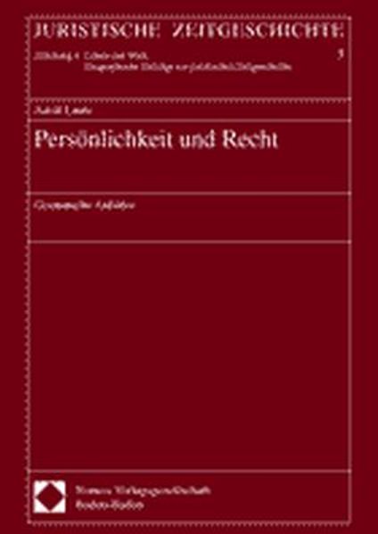 Persönlichkeit und Recht