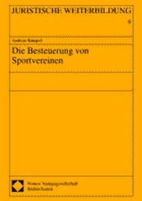 Die Besteuerung von Sportvereinen