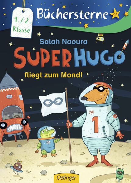 Superhugo fliegt zum Mond!