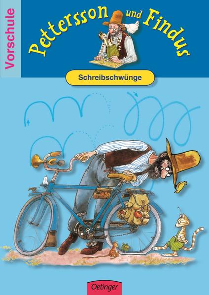 Pettersson und Findus. Schreibschwünge