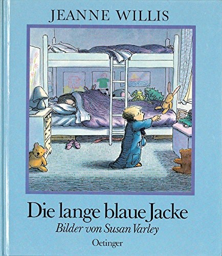 Die lange blaue Jacke