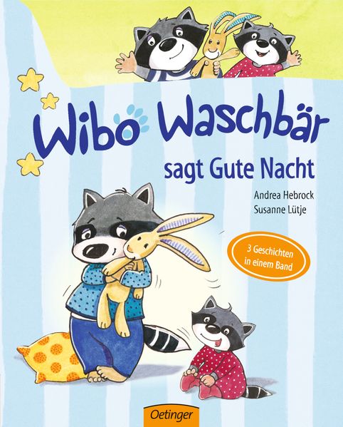Wibo Waschbär sagt Gute Nacht
