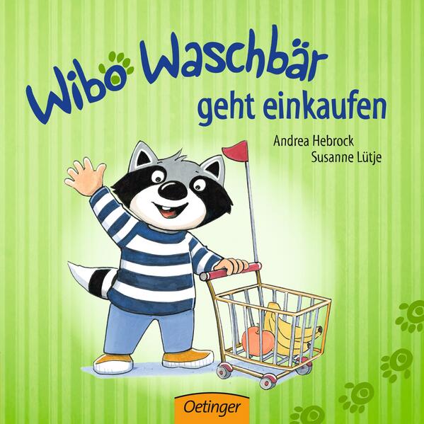 Wibo Waschbär geht einkaufen