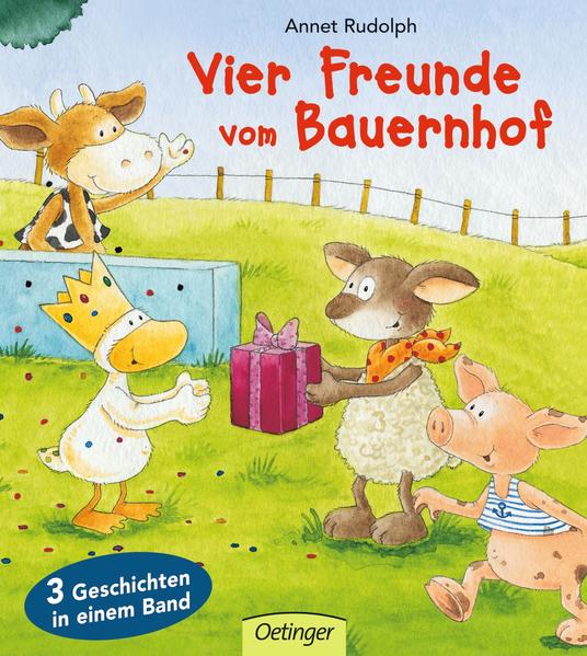 Vier Freunde vom Bauernhof