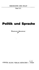 Politik und Sprache.