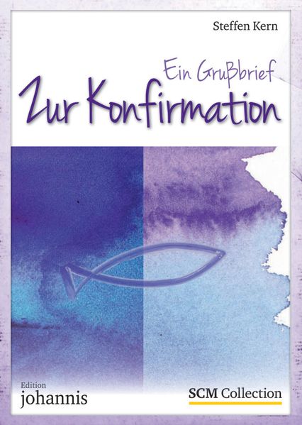 Ein Grußbrief - Zur Konfirmation - 5 Stück