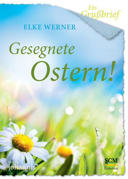 Ein Grußbrief - Gesegnete Ostern! - 5 Stück