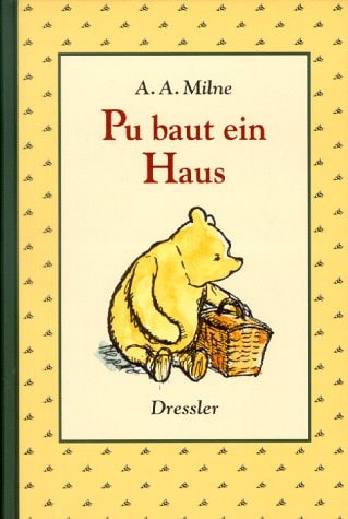 Pu baut ein Haus.