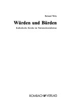 Würden und Bürden