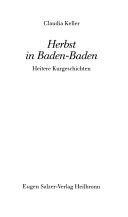 Herbst in Baden-Baden