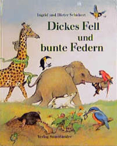 Dickes Fell und bunte Federn