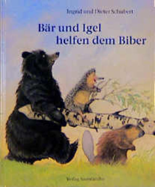 Bär und Igel helfen dem Biber