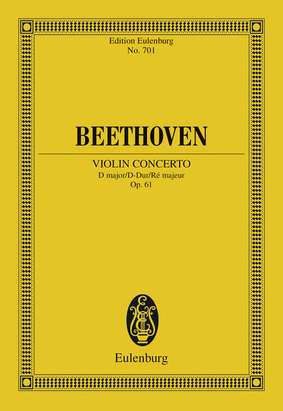 Violin Concerto D major