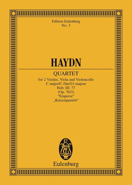String Quartet C major, Emperor