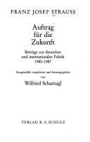 Auftrag für die Zukunft