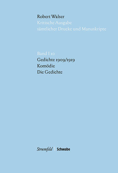 Gedichte (1909/1919), Die Gedichte, Komödie