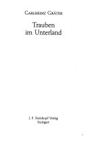 Trauben im Unterland