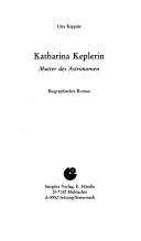 Katharina Keplerin