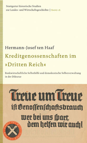 Kreditgenossenschaften im "Dritten Reich"
